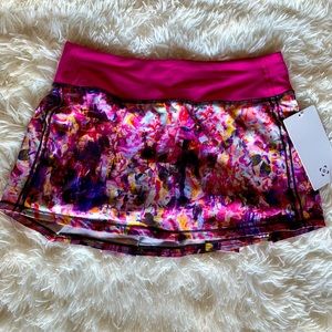 Lululemon Seawheeze Pace Rival Skirt sz 6 NWT